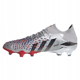 Adidas Predator Freak.1 Low Fg M FY1051 football boots grey silver 1