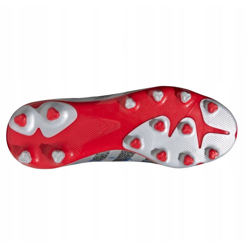 Adidas Predator Freak.3 Mg Jr FY7625 football boots grey silver 2