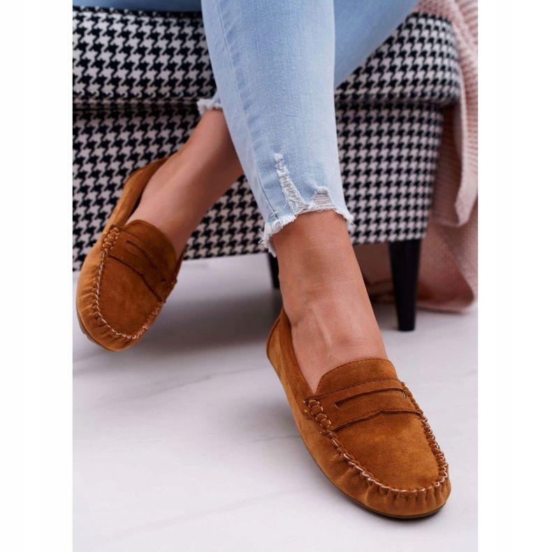 PS1 Women's Loafers Suede Bolero Camel brown 1 PS1 Women's Loafers Suede Bolero Camel brown 1