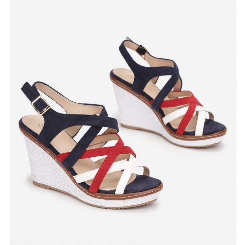 Vices BL293-SS21-50-navy white red navy blue 1