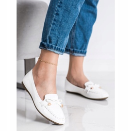 Kayla Casual Eco Leather Loafers white 1 Kayla Casual Eco Leather Loafers white 1