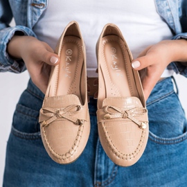 Kayla Casual Eco Leather Loafers brown 2