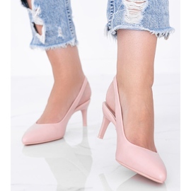 Pink pumps on a pin by Elen 1