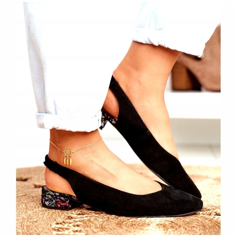 Women's Pumps Leather Slip-on Maciejka Miami Black 04482-01 4