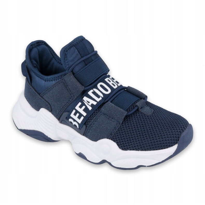 Befado youth shoes 516Q065 navy blue 1 Befado youth shoes 516Q065 navy blue 1