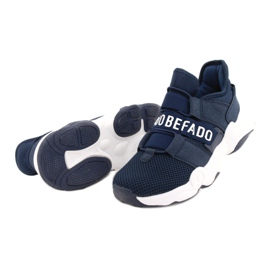 Befado youth shoes 516Q065 navy blue 3