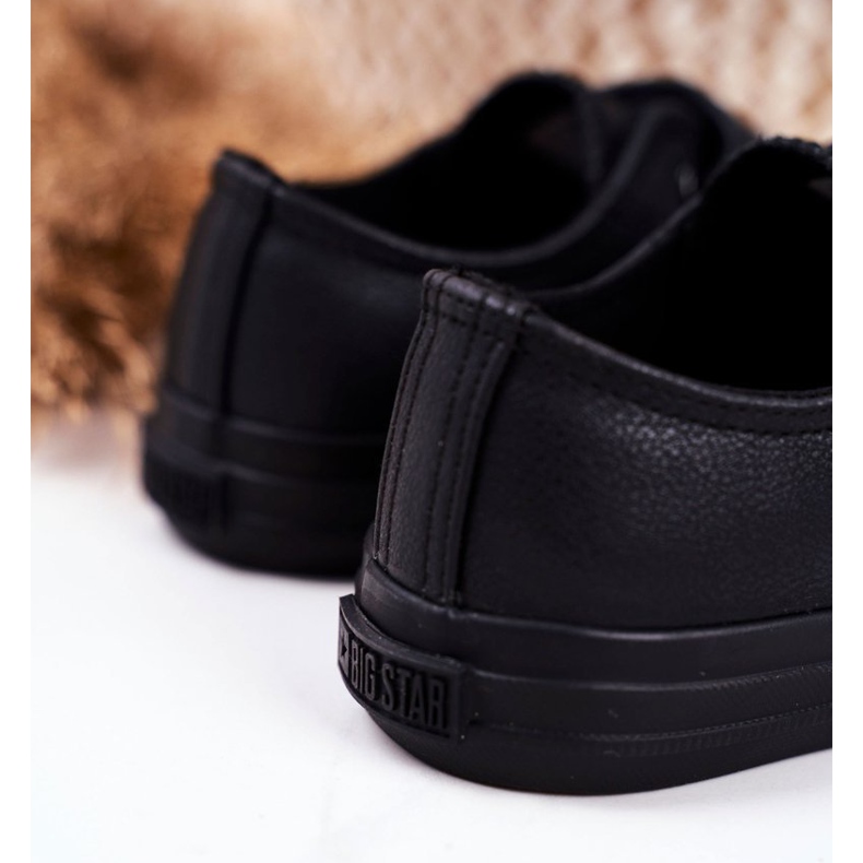 Children's Shoes Sneakers Big Star With Velcro Black GG374009 3 Children's Shoes Sneakers Big Star With Velcro Black GG374009 3