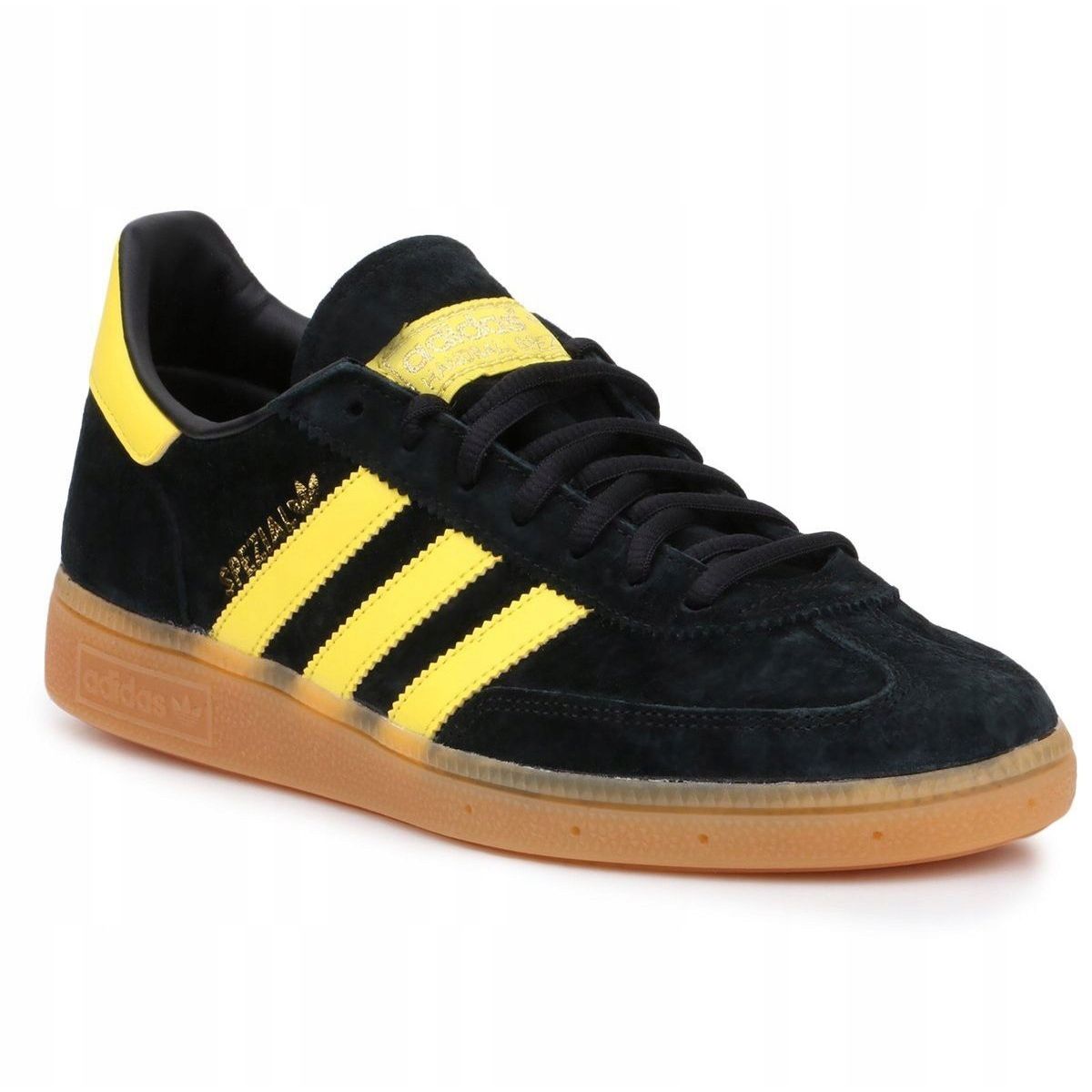 Adidas spezial black and top yellow