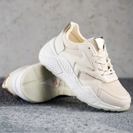 SHELOVET Stylish Sneakers brown 1