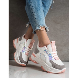 Sneakers on the FASHION platform multicolored 2