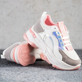 Sneakers on the FASHION platform multicolored 1