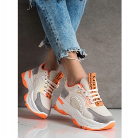 Sneakers on the FASHION platform multicolored 2