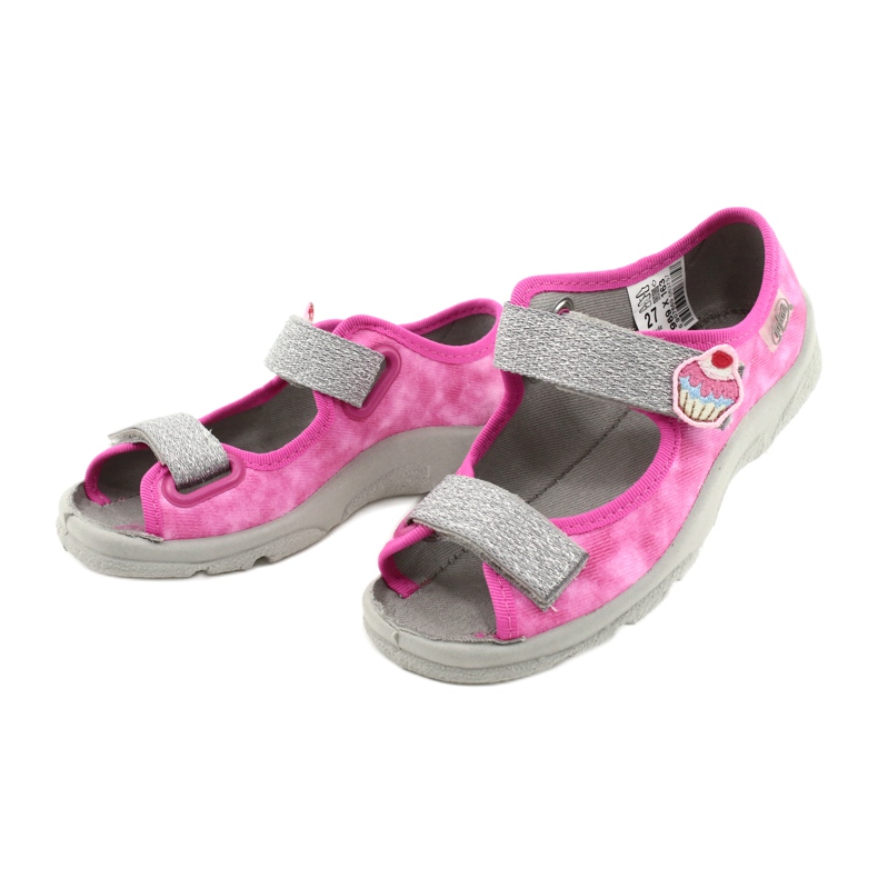 Befado children's shoes 969X163 pink silver 3 Befado children's shoes 969X163 pink silver 3