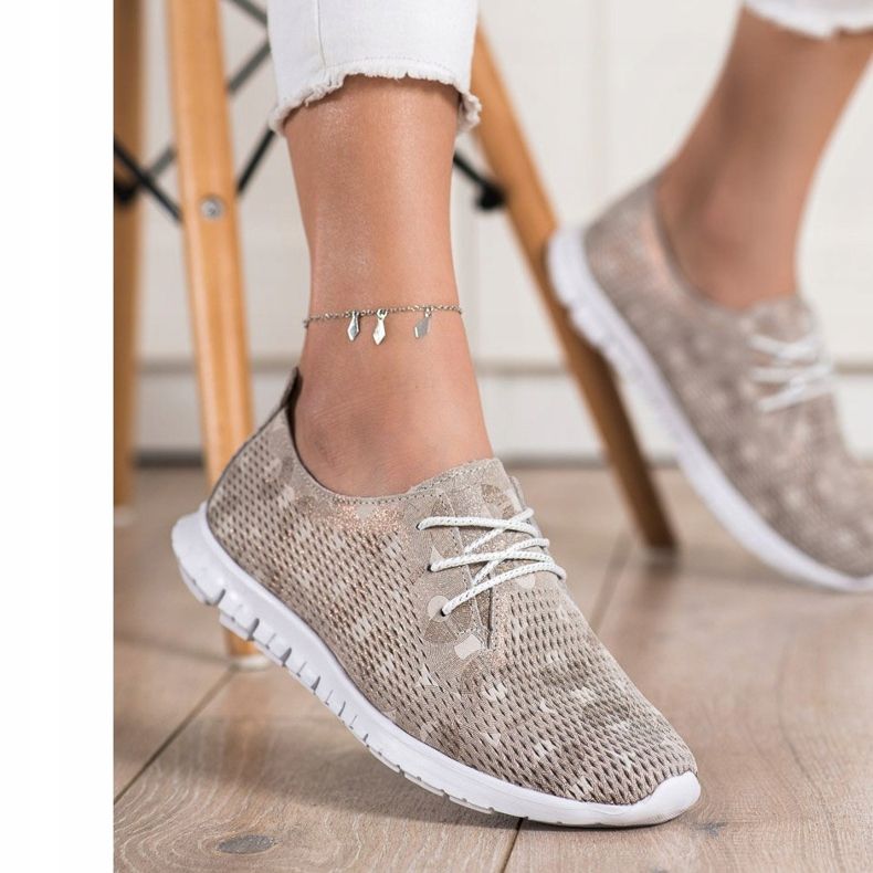 Goodin Light Leather Shoes beige brown 2