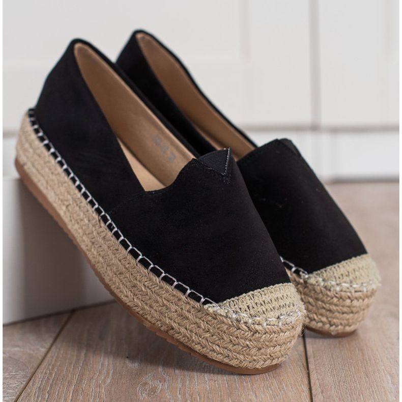 Primavera Espadrilles On The Platform black 2