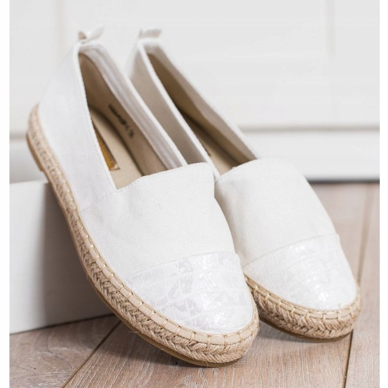 Bestelle White Suede Espadrilles 2