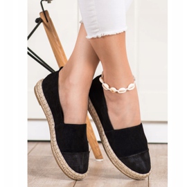 Bestelle Black Suede Espadrilles 1 Bestelle Black Suede Espadrilles 1