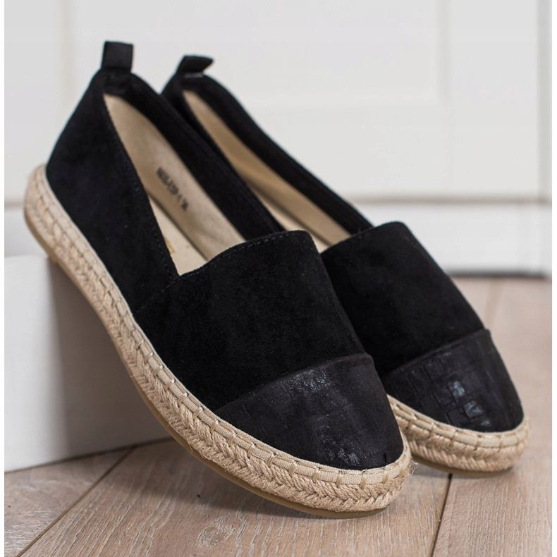 Bestelle Black Suede Espadrilles 2 Bestelle Black Suede Espadrilles 2