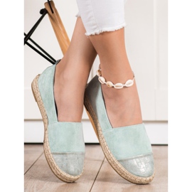 Bestelle Mint Suede Espadrilles green 1