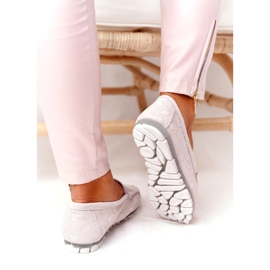 Rio Flore Eco-Friendly Leather Loafers Beige grey 4 Rio Flore Eco-Friendly Leather Loafers Beige grey 4
