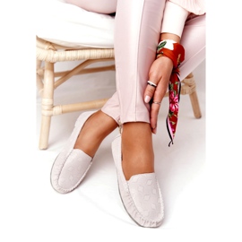 Rio Flore Eco-Friendly Leather Loafers Beige grey 2 Rio Flore Eco-Friendly Leather Loafers Beige grey 2
