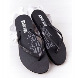 Women's flip-flops Big Star FF274A309 Black 1