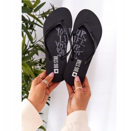 Women's flip-flops Big Star FF274A309 Black 2
