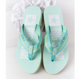 Women's Flip-flops Big Star HH274A061 Light green 1