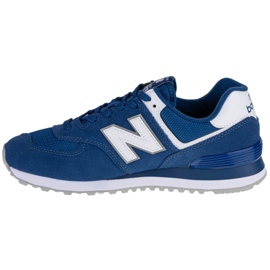 New Balance M ML574ET2 white blue 1