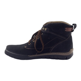 Riko men's shoes boots ankle boots 795 black 2