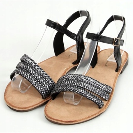 Black women's sandals N-70 Black 1 Black women's sandals N-70 Black 1