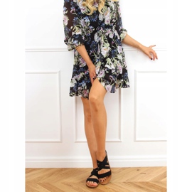 Sandals with rubber straps black 9225 Black 1