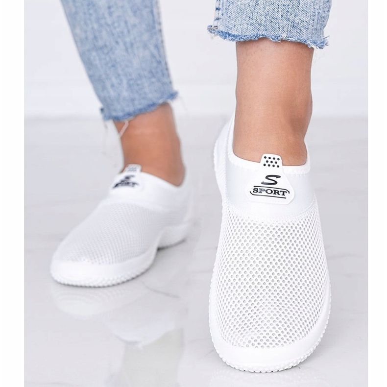 Milly white sports sneakers 1 Milly white sports sneakers 1