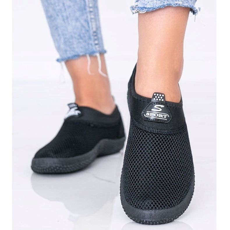 Black Milly sports sneakers 1