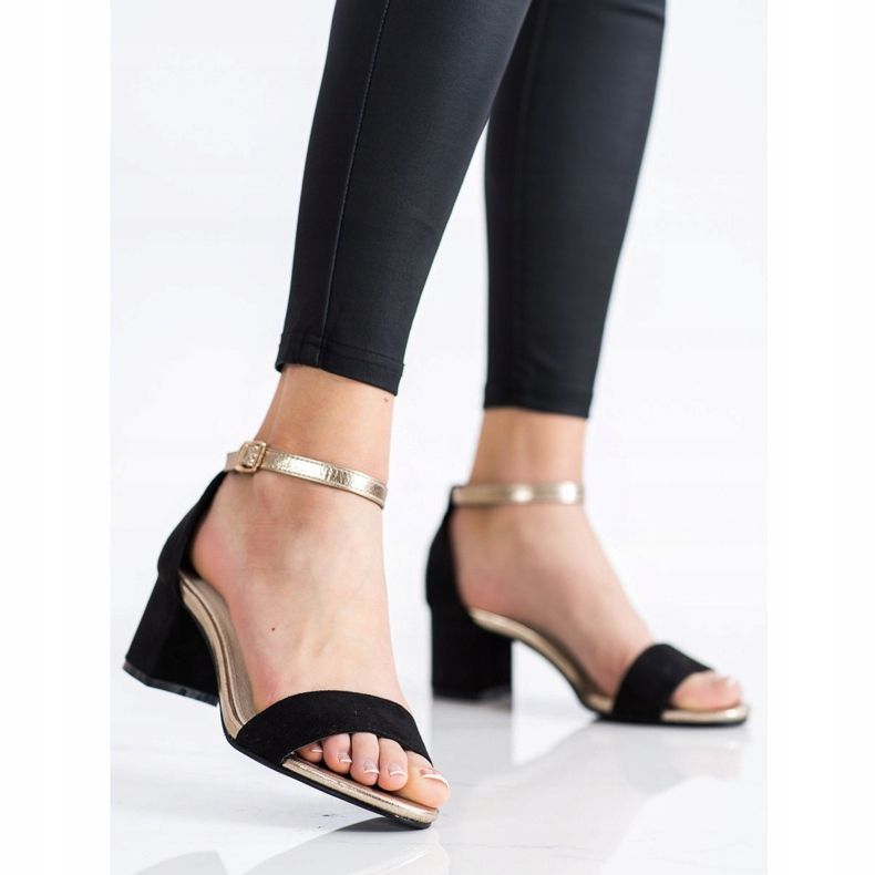 Goodin Elegant Sandals On A Bar black 1
