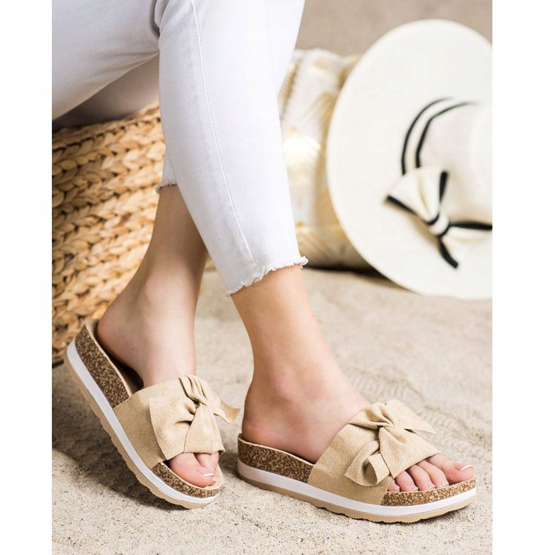 Evento Light Slippers On The Platform beige 2