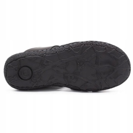 Kampol Men's leather slippers 201/3 black 5