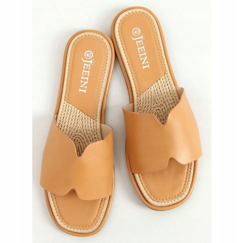 Camel 395 Camel women's slippers brown 1