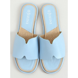 Blue women's blue slippers 395 Blue 1