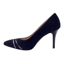 Pumps for women stilettos Anis 4474 black silver 2