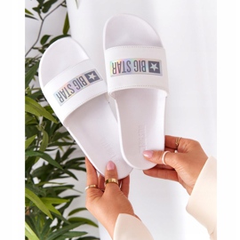 Women's Slippers Big Star HH274A035 White 1