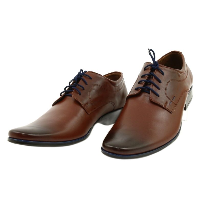 Olivier Men's leather shoes 277 brown 2