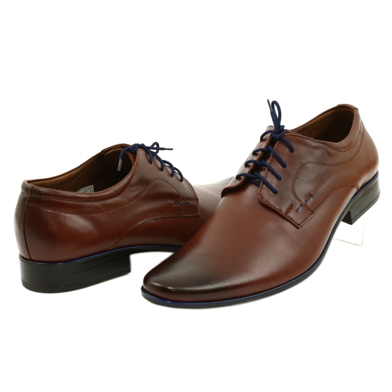 Olivier Men's leather shoes 277 brown 3