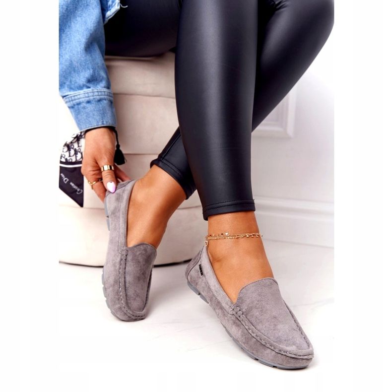 PH1 Women's Suede Loafers Gray San Marino grey 1