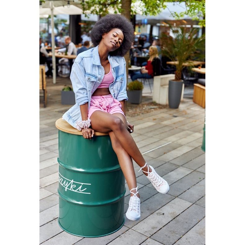 PS1 Women's Logged Sneakers White-Pink Day Off 2 PS1 Women's Logged Sneakers White-Pink Day Off 2