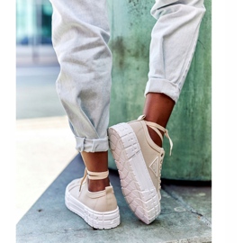 Women's Sneakers Beige Big City Life 2