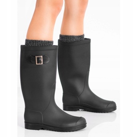 SHELOVET High rubber galoshes black 1