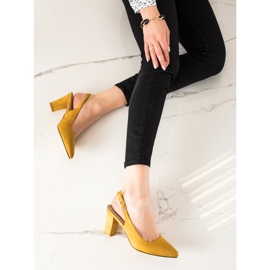 Goodin Casual pumps yellow 1 Goodin Casual pumps yellow 1