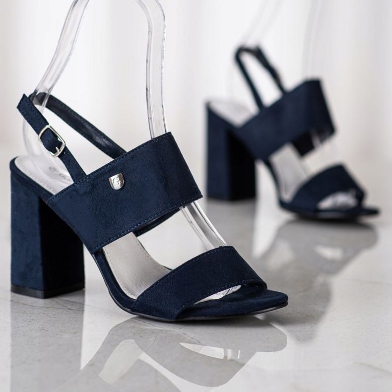 Goodin Sandals On A Wide Bar blue 1