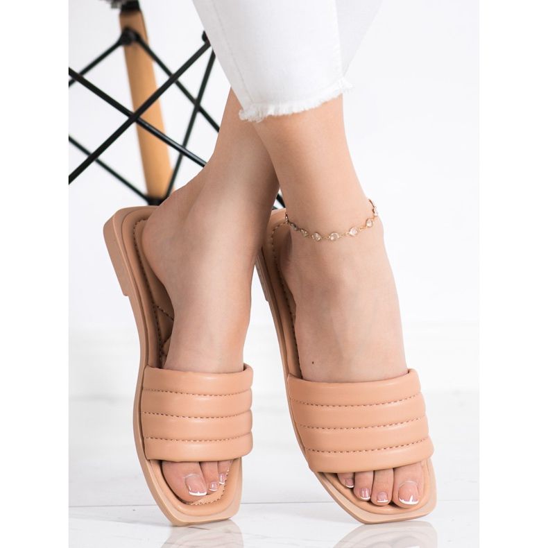 Seastar Comfortable Casual Slippers beige 1